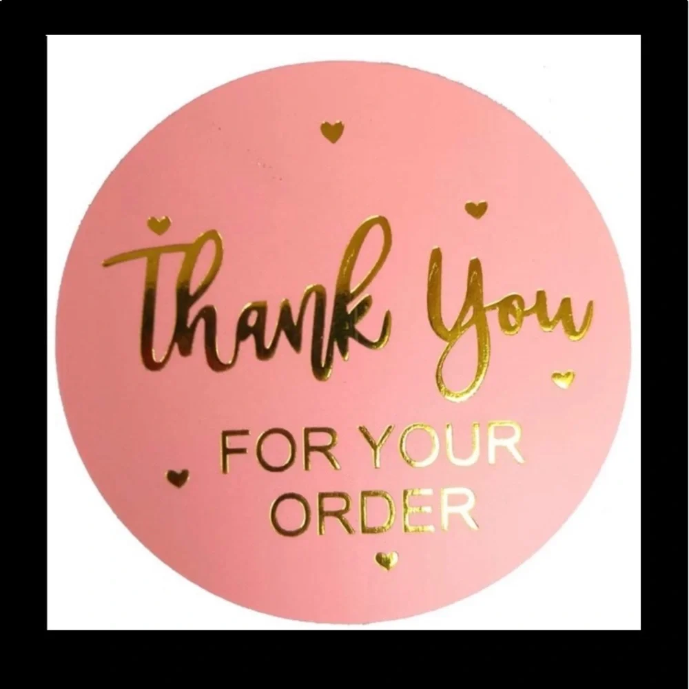 100 ~1.5” Thank You Boutique Stickers 🌟🆕🌟 2 For $15 (Bundle & Save)